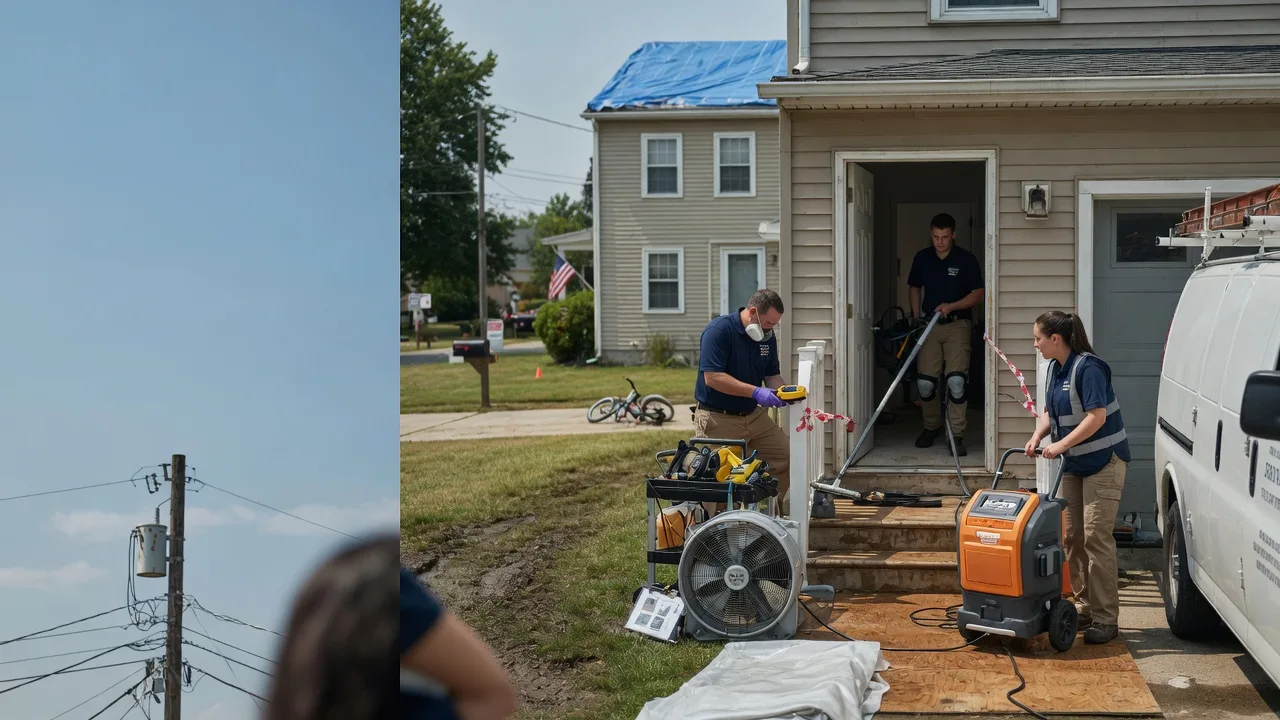 Water Damage Repair in Colver, PA near me